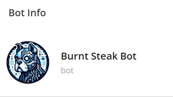 rosytoken's tweet photo. CALLING ALL ARTISTS!

We need a telegram icon for the new Burnt Steak Bot residing in the Rosy telegram.

Below is the current profile, but we need something better. 

Reply with an icon submission and if we choose yours, you'll win 500,000 $ROSY! Ends in 24 hours. https://t.co/Wzxo4xr3ru