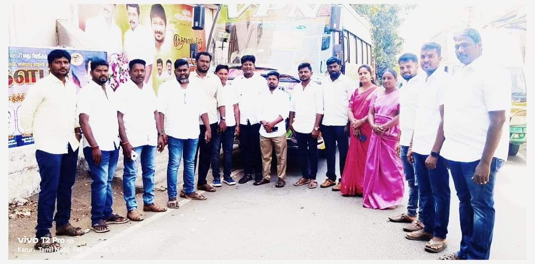 Banupriyagunas1's tweet image. செயல்வீரர் மாண்புமிகு @V_Senthilbalaji  அவர்களின் வழிகாட்டுதலோடு, கோவையில்  நடைபெறும் #Wing2point0 நிகழ்வில் மாண்புமிகு அமைச்சர் Udhayanidhi Stalin அவர்களைக்காண கரூர் சமூக வலைதள செயல்பாட்டாளர்கள் 🔥#VSBArmy   🖤❤️