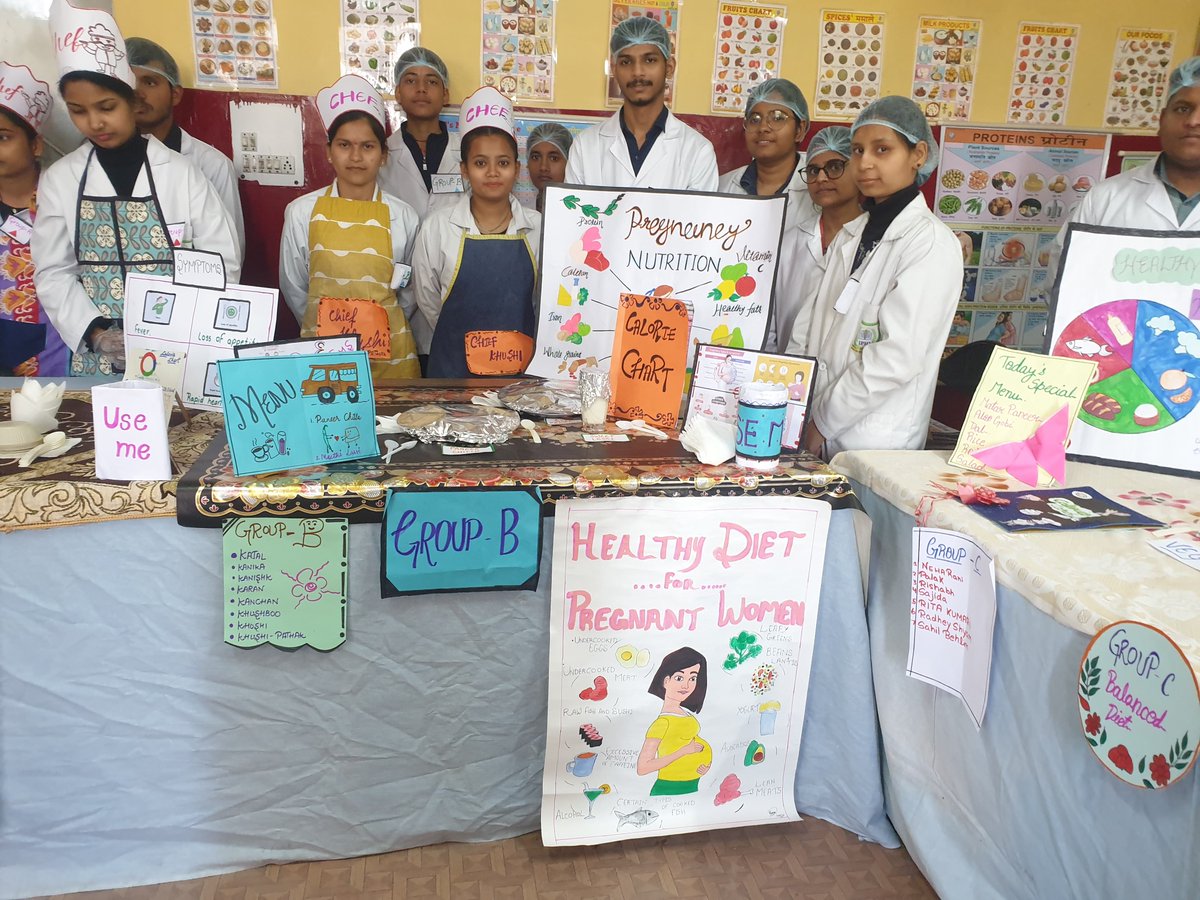 iphinstitute's tweet photo. 🍎🥦📚 Students of IPHI College of Nursing came together to celebrate Nutrition Day with enthusiasm &amp; dedication! 💪🎉 From informative sessions to fun activities, highlighted the importance of healthy 
eating &amp; nutrition education
#NutritionDay #HealthyEating #WellnessEducation https://t.co/W8WwNIgT8A