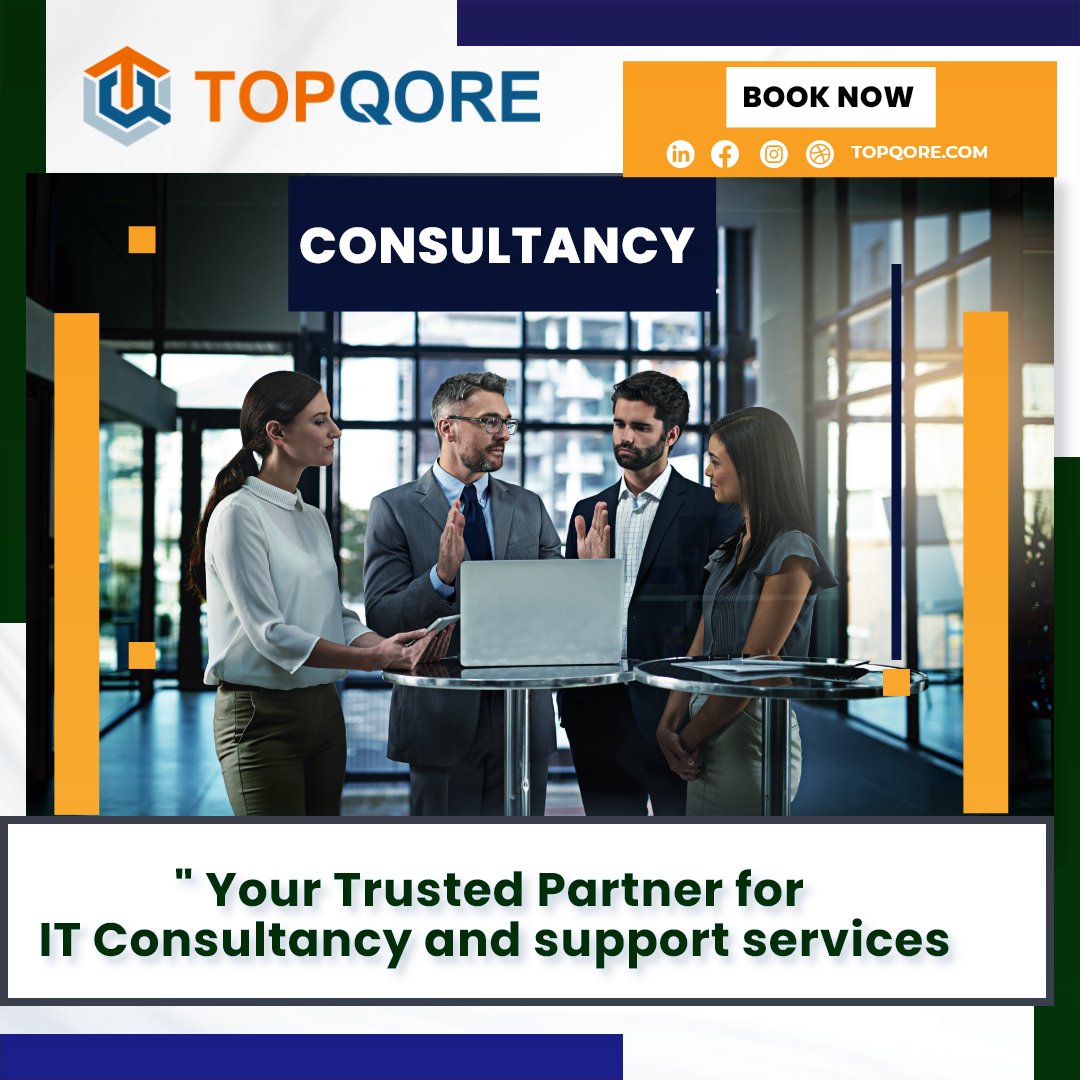 Struggling to keep up with tech advancements? We've got you covered! As your trusted IT consultancy partner, TopQore specializes in Microsoft Server and Cloud technologies.
From transitions to Life Cycle Management, we're here to support you.
topqore.com/consultancy/