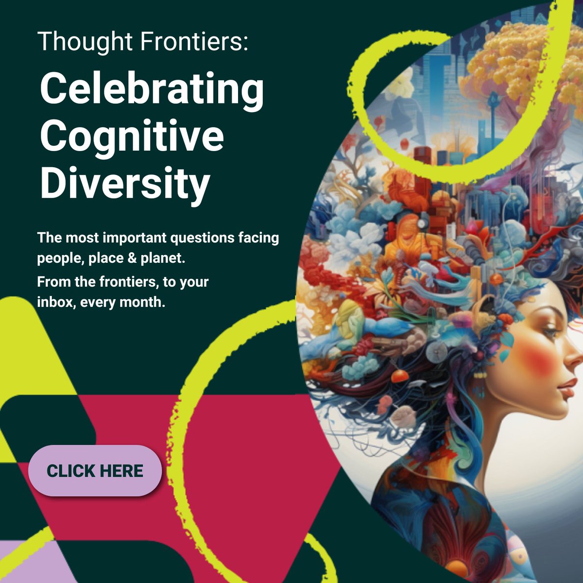 February's #ThoughtFrontiers saw us celebrating #cognitivediversity & the rich & different ways of #thinking that we as humans have at our disposal - in leading & in life.

Sign up to receive fresh thinking on #leadership and #transformation each month:

ow.ly/heeL50Qz2Fo