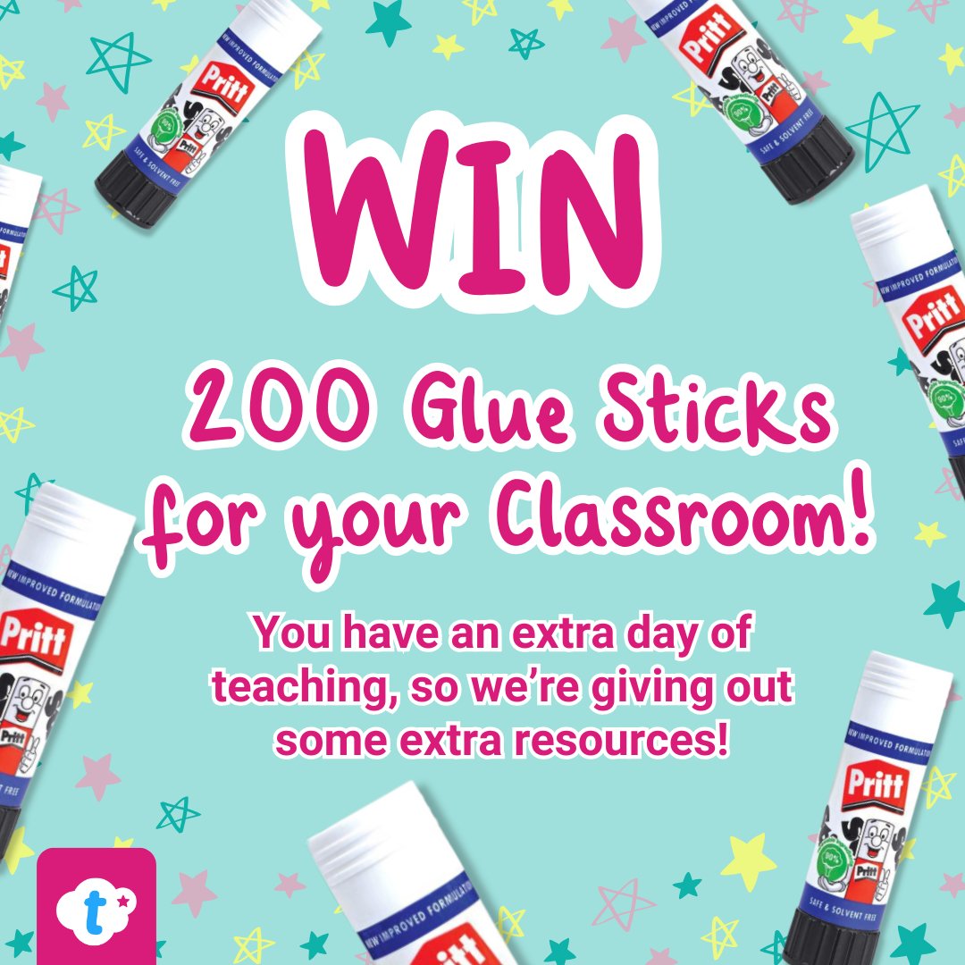 ⭐ Once in a leap year giveaway! ⭐ An extra day means extra resources! 🤩 To be in with a chance of getting your hands on this amazing prize, simply: ⭐ Follow @twinklresources ⭐ Reshare this post ⭐ Reply with ‘Stick with Twinkl’ ts&cs apply. #LeapYear #Giveaway