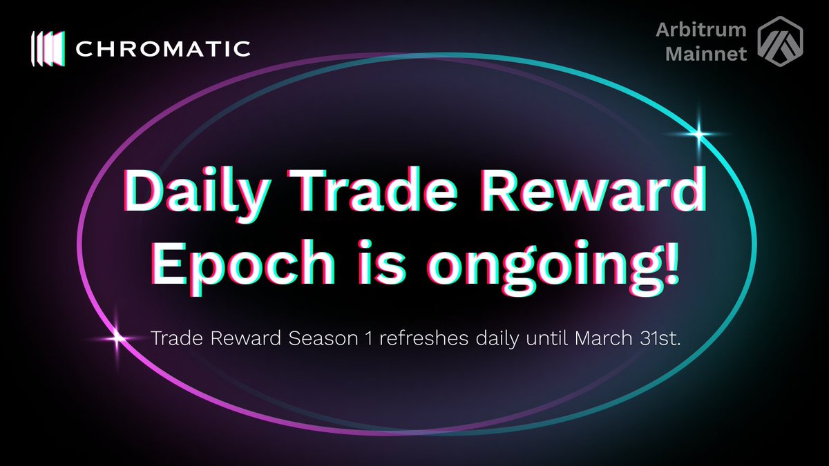 Chromatic | MAINNET LIVE tweet media