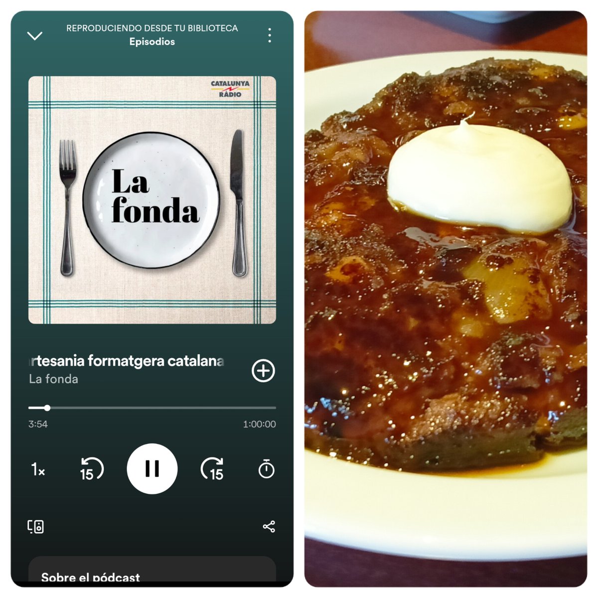 A #LaFonda de @som3cat hem recomanat @elbuengusto1952 del cuiner #ArturMartínez i el seu trinxat vallesà fet amb mongetes del ganxet i botifarra terregada. És un platillo que enamora!!! ▶️▶️▶️ ccma.cat/3cat/toni-xuec… @pepnogue