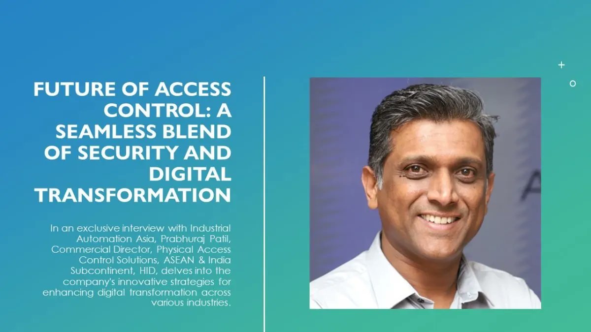 ✨Exclusive Interview: Prabhuraj Patil of @HIDGlobal, delves into the company’s innovative strategies for enhancing digital transformation across various industries 👉bit.ly/49PuyvK #AccessControl #cloudtechnology #interview