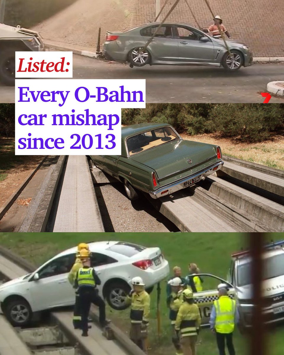 theTiser's tweet photo. Take a trip down memory lane and revisit every O-Bahn mishap since 2013.

🚗 See the list: https://t.co/VD7mdrW3se https://t.co/bAc9x3u5kC