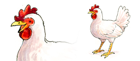 「鶏 シンプルな背景」のTwitter画像/イラスト(新着)｜2ページ目