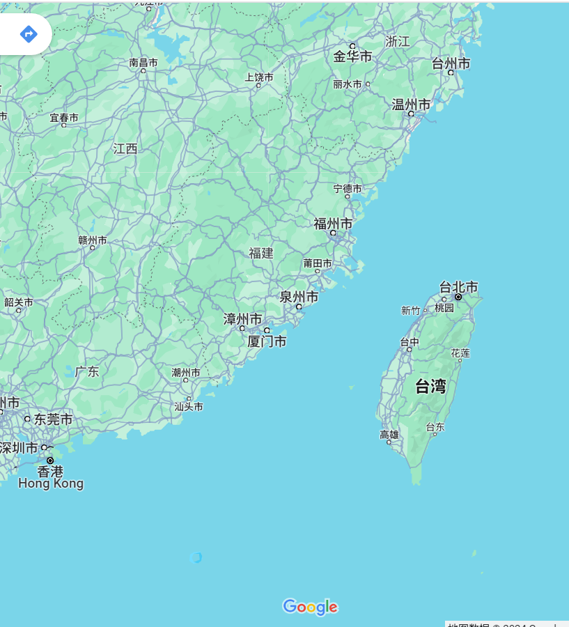 苹果地图已经改为“台湾省”，谷歌地图什么时候改名？