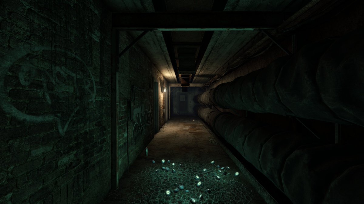 Anticitizensdev's tweet photo. The glowing Xen mushrooms are back, nature is healing. https://t.co/JW8uFBCdaC