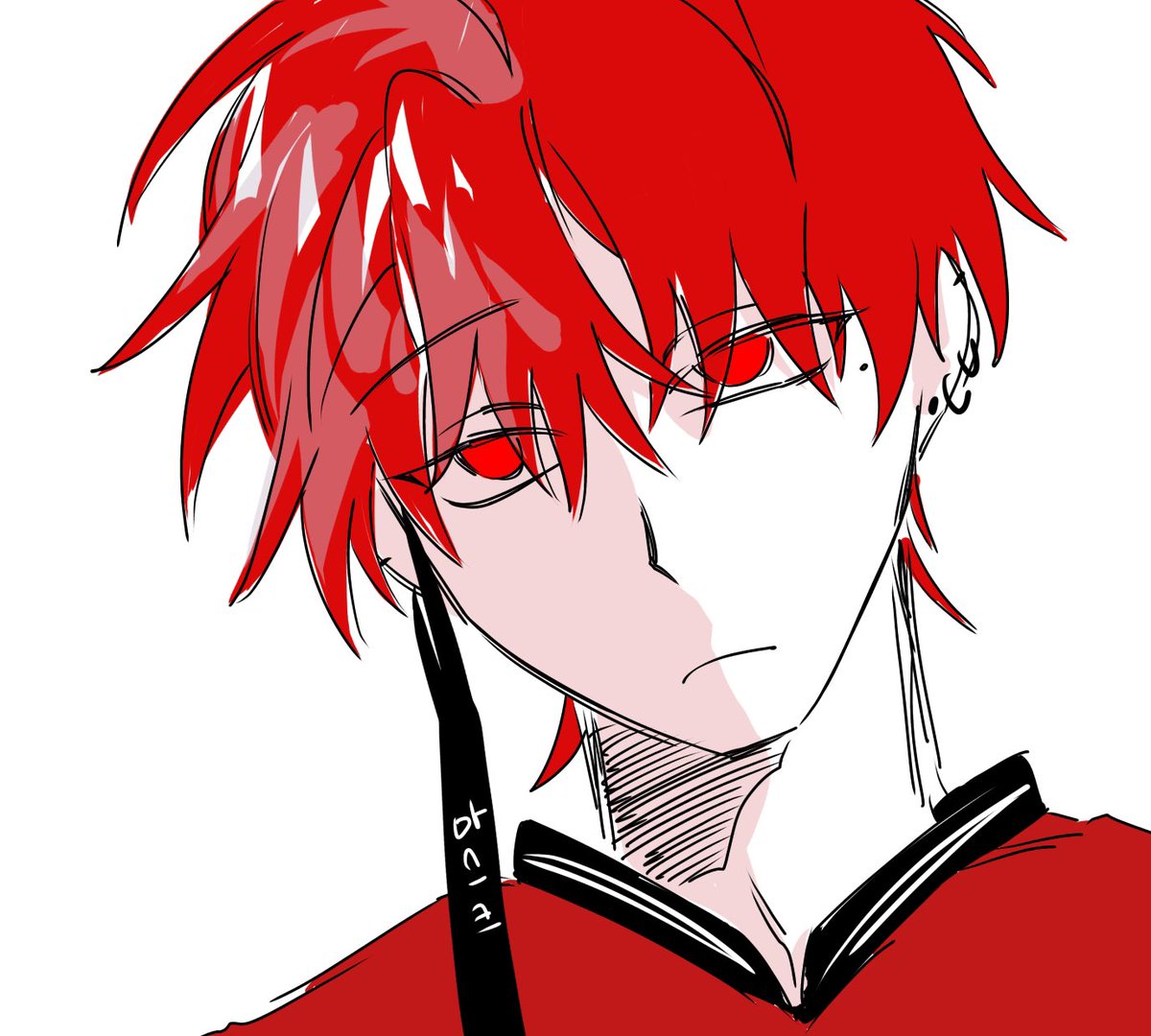 비계에서 음침하게 낙서만 그렷음