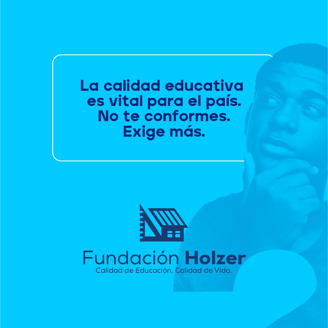 FundacionHolzer's tweet photo. Una educación de calidad es la base para todos. Elevemos el estándar para cada niño y construyamos un Panamá próspero con enseñanza excepcional. Descubre más en https://t.co/A8eitkPaij

#FundaciónHolzer #RichardHolzer #educacionpanama #niñospanama #panamaeducativa https://t.co/pngWyRbi0N