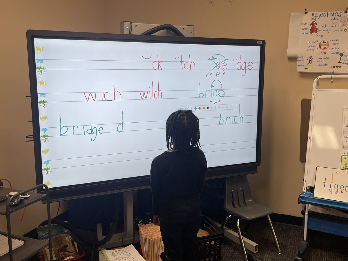 missromansclass's tweet photo. Have I mentioned how much I love our new Promethean panels? @CFISDPK1 #firstgrade #scienceofreading #prometheanpanel https://t.co/Lo4jWIxeyj
