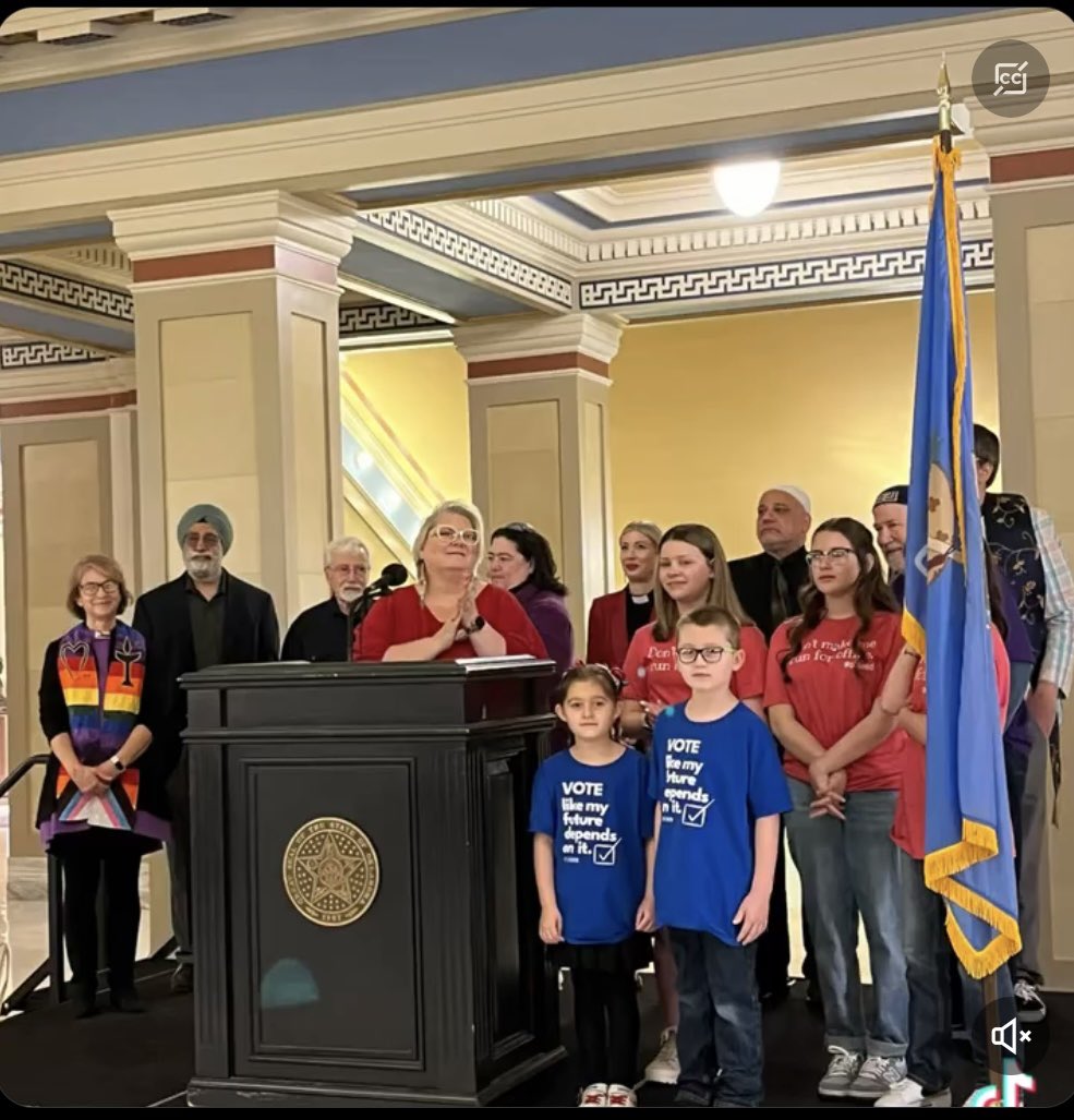 OKPLAC and a dozen coalition partners hosted Capitol Day for Public Schools, as American as Apple Pie! Edmond Memorial choir sang the most beautiful rendition of the Star Spangled Banner. Students led the Pledges like they do every day at school.