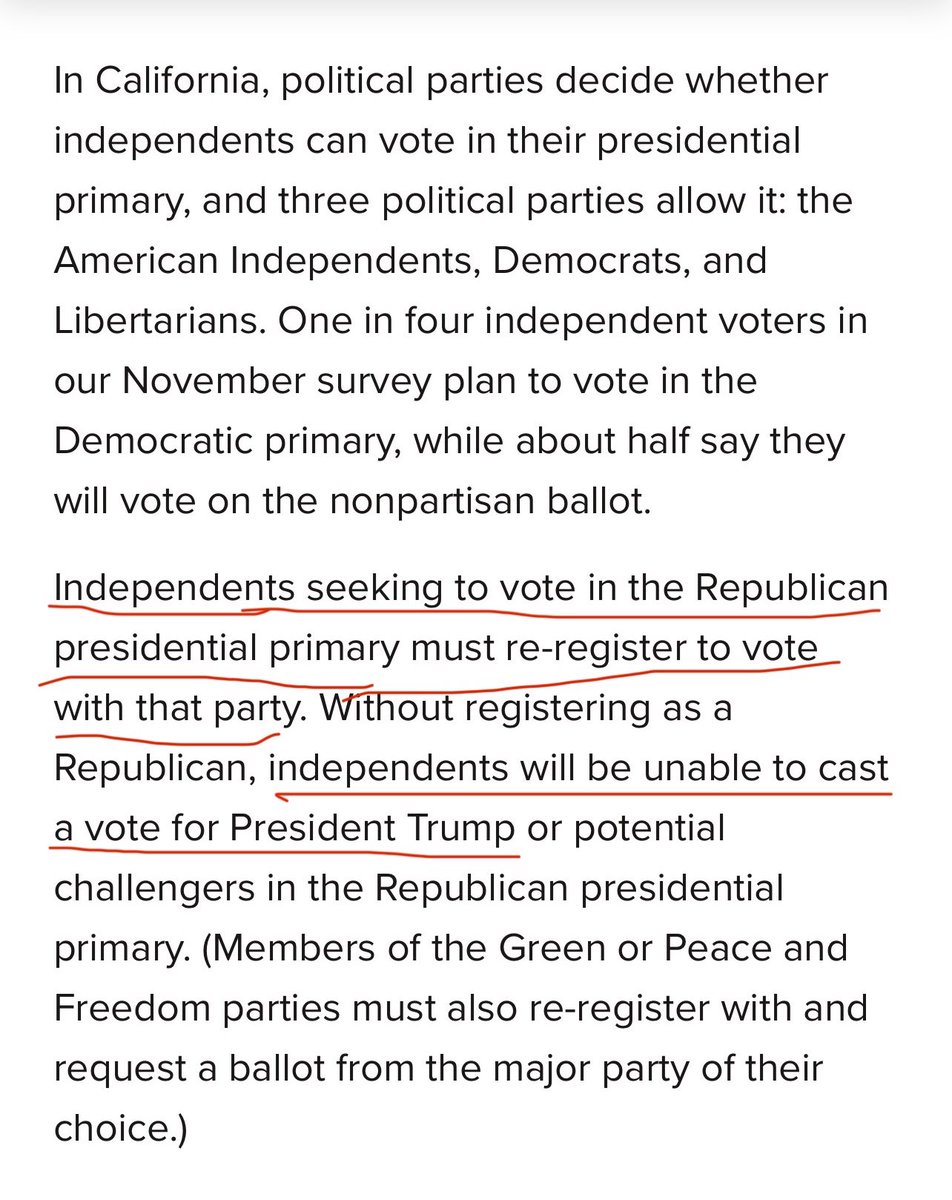 Follow this link for voter status in CALIFORNIA 
voterstatus.sos.ca.gov

#Sacramento #California 
 #CaliforniaPrimary
#RepublicanParty #Republicans #Republican #Conservative #ConservativeParty