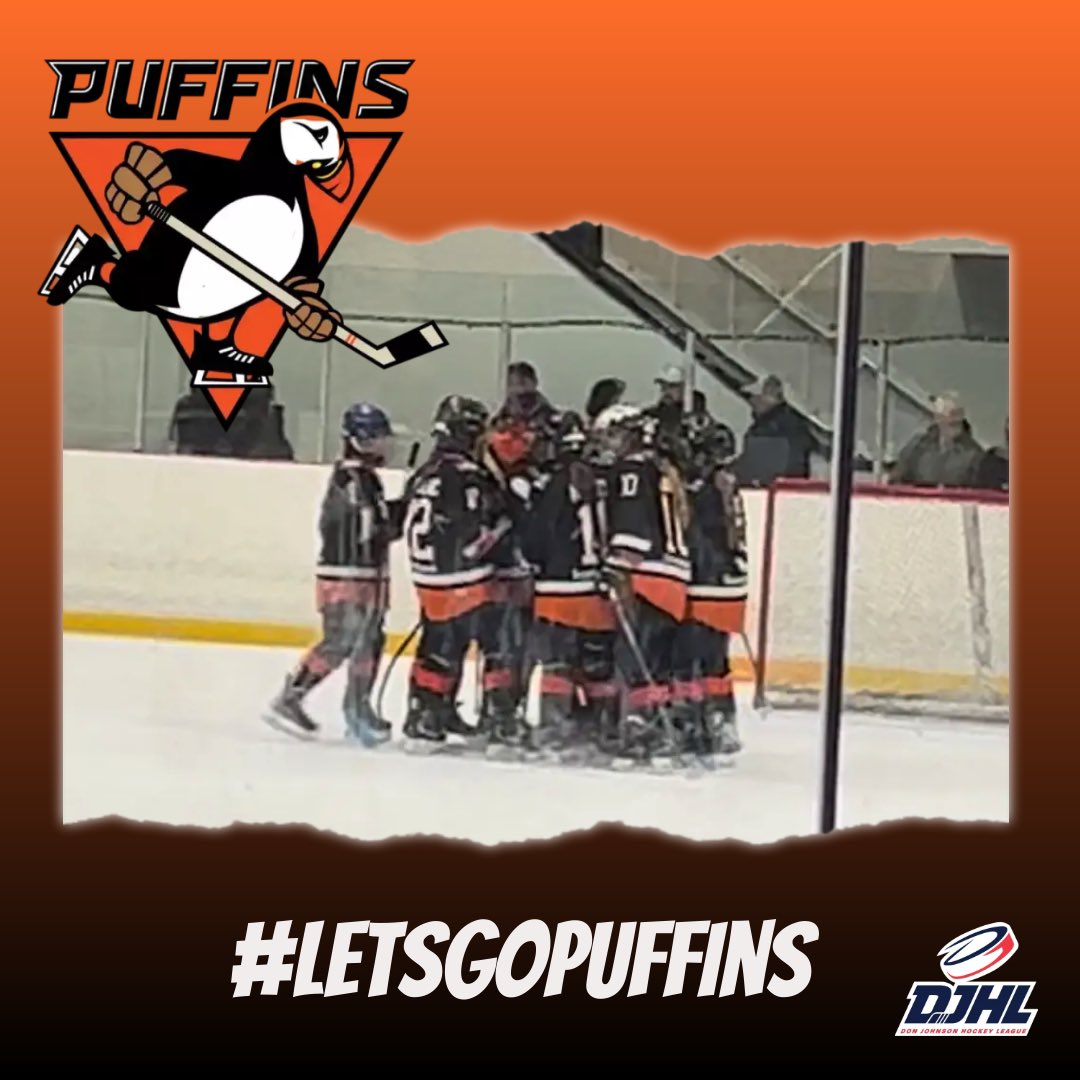 BNSU13Puffins's tweet photo. The Puffins advance to the championship series after a late third period goal clinched the win vs @U13AAFalcons !! Congrats to Athena, our MVP in tonight’s game 🏒🔥🧡 #letsgopuffins https://t.co/0CVzpwcxr8