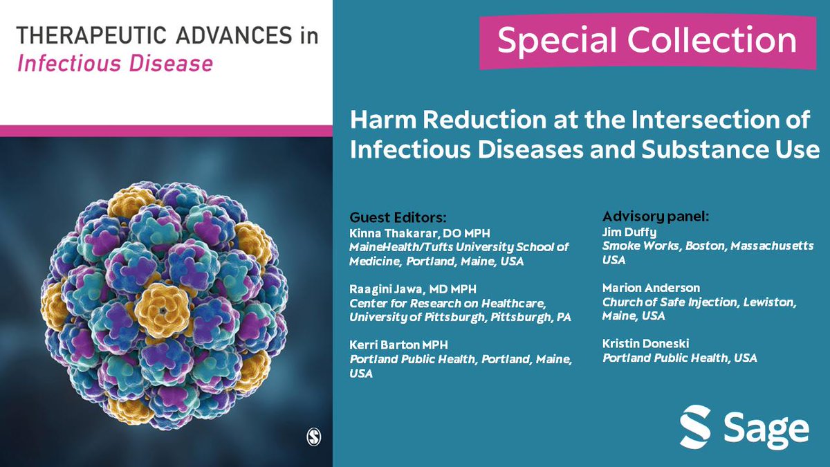 Exciting news! 🚀 Launching a Special Collection on 'Harm Reduction at the Intersection of Infectious Diseases and Substance Use' 📚🔬 Submit your papers by Sep 30, 2024. More Details @ journals.sagepub.com/page/tai/call-…
