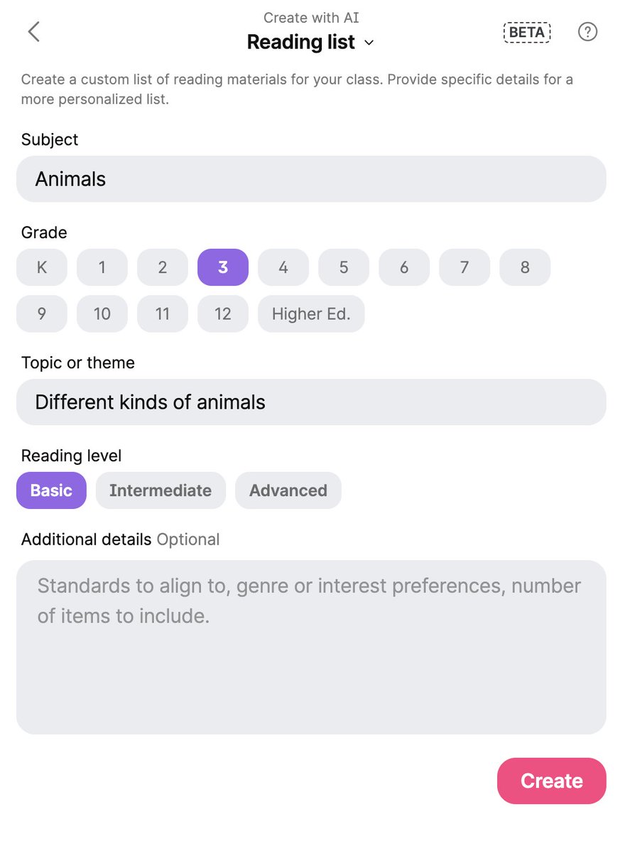 MoonshotMartin's tweet photo. Love the sharing from @malaoshisays of @padlet #AI! Show G3Ts how to generate fantastic lesson ideas in a snap💡Create tiered levels reading list that caters to all Ss abilities &amp; generates diversified activities- Fast,simple,easy!
#edtech
#teachertwitter
#ade2023
#AIineducation https://t.co/oonCEcZSsh