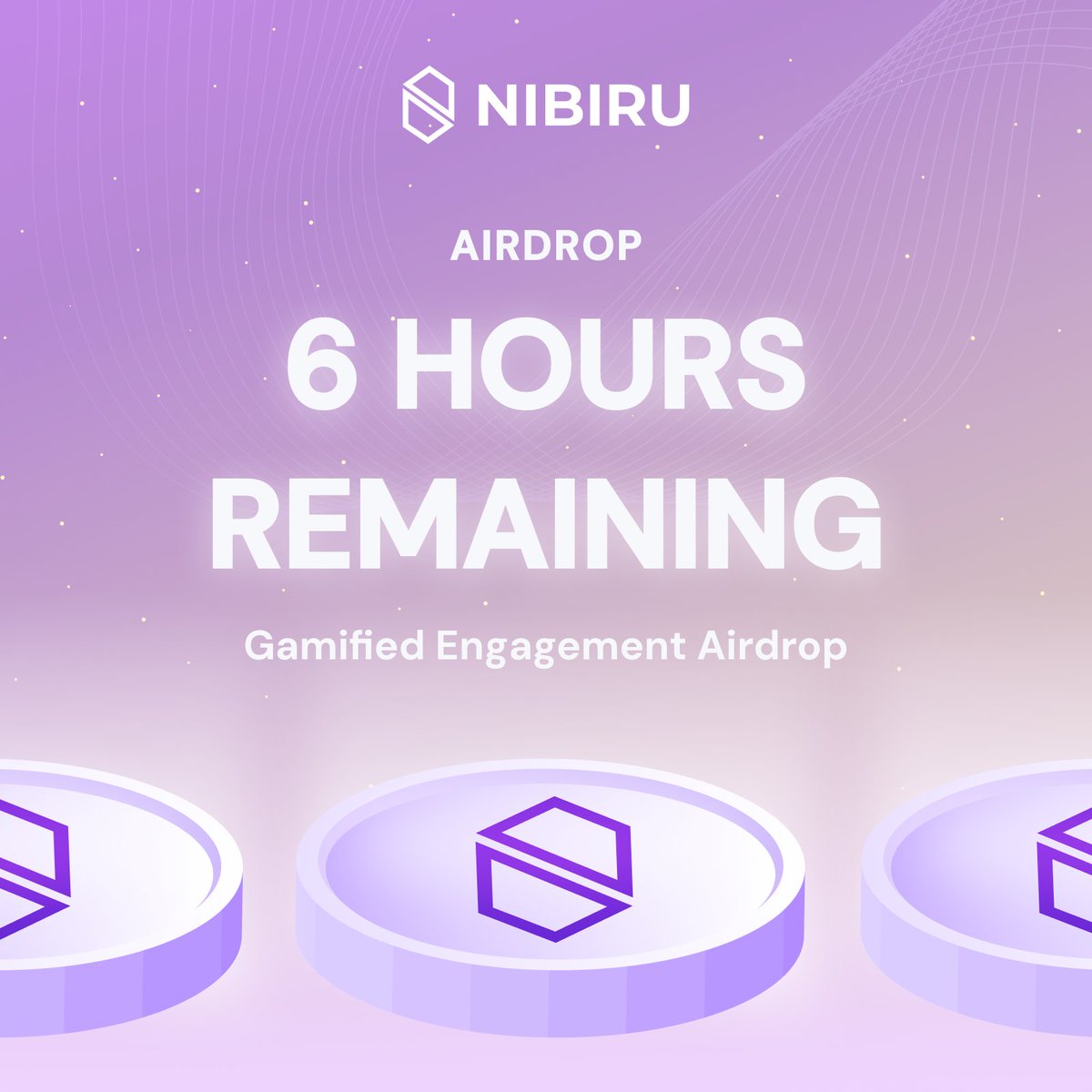 Tick-tock, folks! Just 6 hours left until Nibiru's Gamified Engagement Airdrop vanishes into the ether (not Ethereum, mind you)