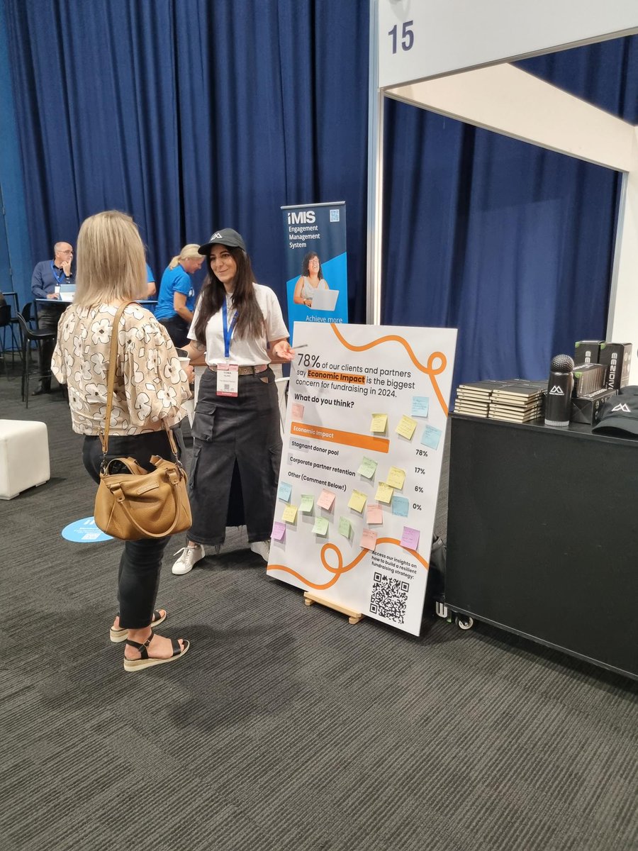 Lunchtime rush at stand #15 of the <a href="/FundInstituteAu/">FIA</a> Annual Conference!

Don't forget to come and spin the wheel, leave your thoughts on our fundraising research board, or chat with our Media Precinct team!

#mediaagency #creativeagency #fundraising #FIAConf2024