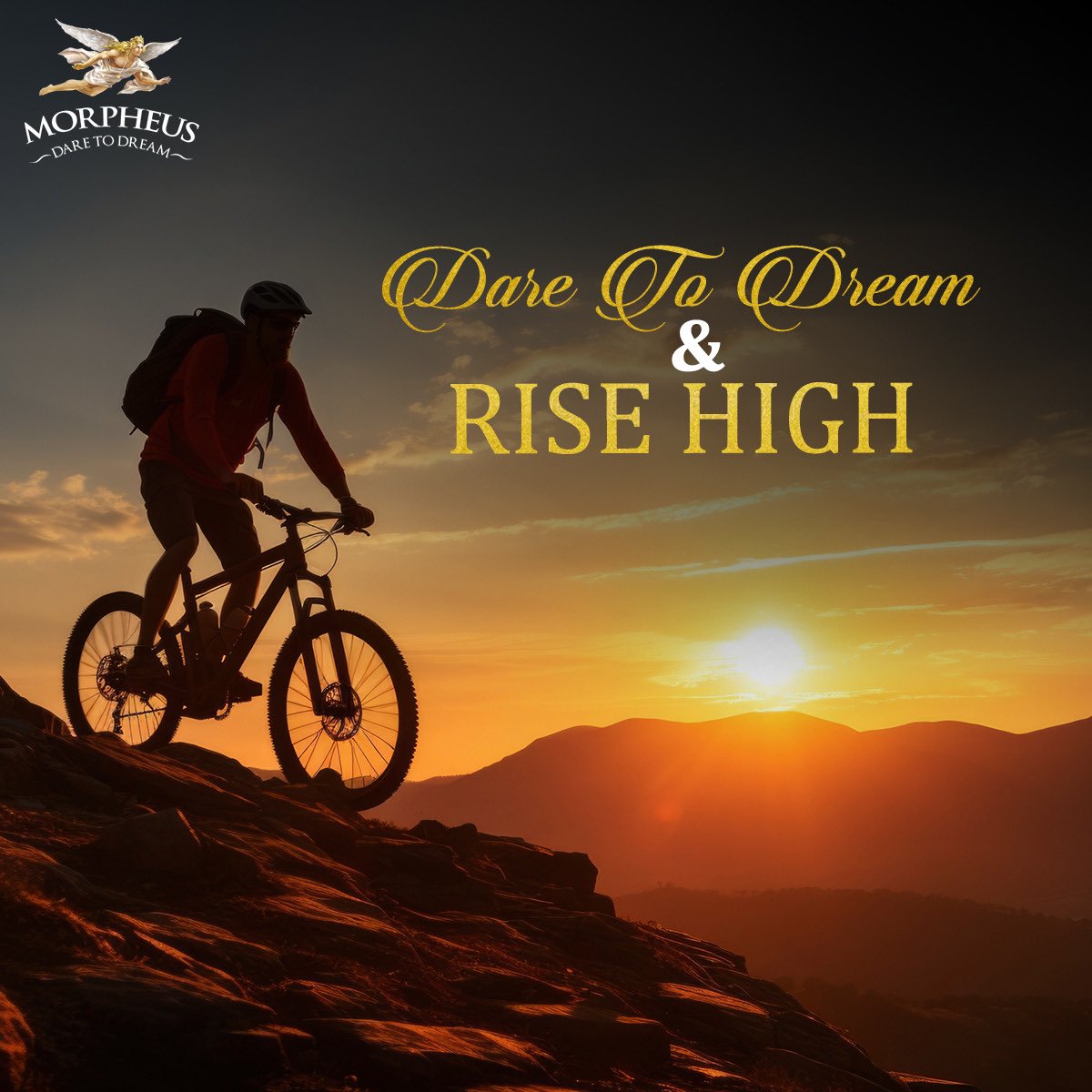Rise above odds and soar with a Dare To Dream spirit.

#MorpheusBrandy #MorpheusXOBrandy #Brandy #MorpheusDareToDream #DareToDream #LargestSellingBrandy