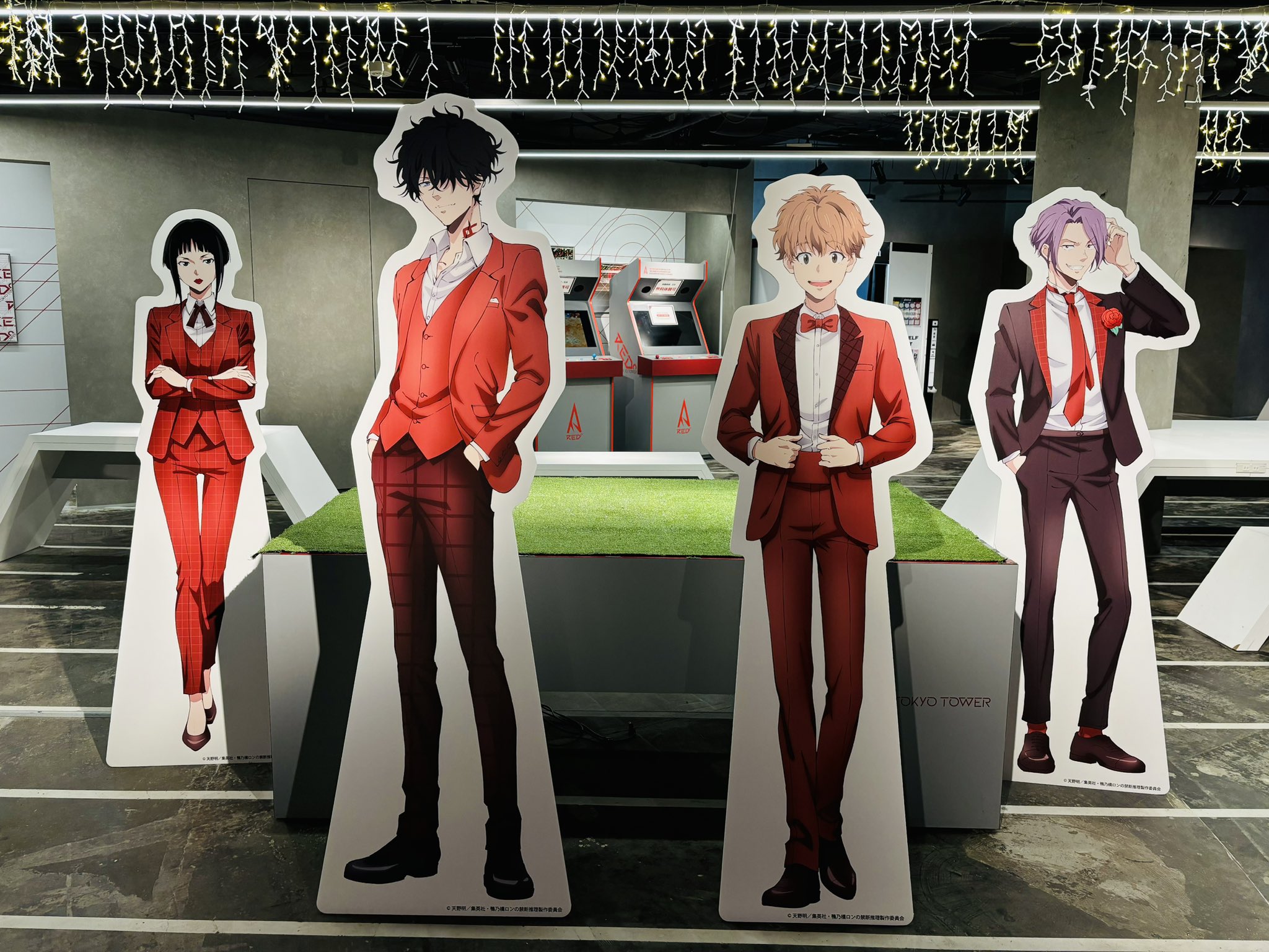 推しの子 東京タワー RED 缶バッジ ルビー 7点 RED゜セット】推しの子 ルビー 東京タワー 缶バッジ 7点