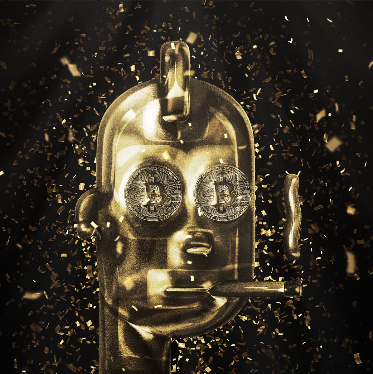 saintoakland's tweet photo. Let's celebrate the #BTC pump with this flashback to early 2021 and the #GoldPunks https://t.co/aIzGJ2wgYA