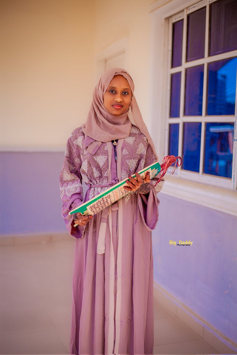 '8 years ago, I proposed to this young girl called Nafisa while i was still in the Academy, meanwhile, I first saw her in 2010 and kept it to myself considering her tender age untill 2016. Despite facing rejection from yet to be disclosed member of of her family after I passed