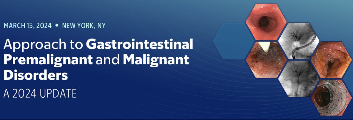 Not too late to register! 
Our March 15 <a href="/MSKCancerCenter/">Memorial Sloan Kettering Cancer Center</a> CME Course on Approach to GI Premalignant and Malignant Disorders - featuring guest speaker Dr. Greg Gores from <a href="/MayoClinicGIHep/">Mayo Clinic Gastroenterology & Hepatology</a> 
mskcc.cloud-cme.com/course/courseo…