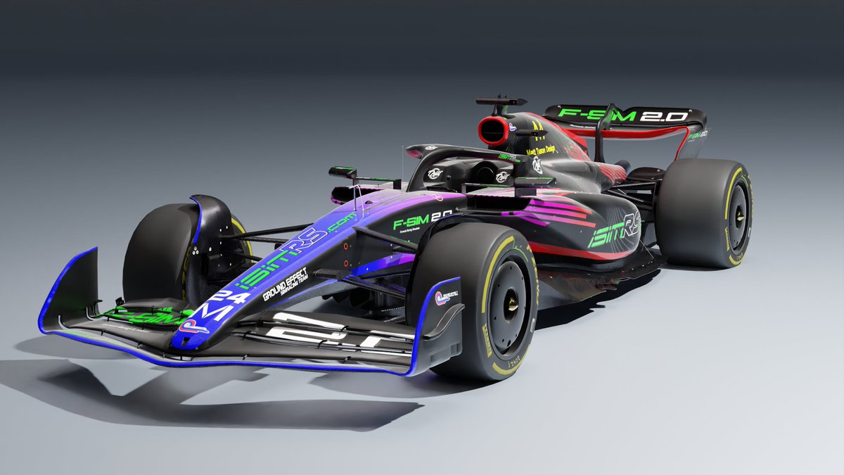 Ground_Effectst's tweet photo. Ladies and Gentlemen, we present to you the GEST-2024 Formula Car that will carry the colours of our Team in the most important tracks of the Simracing, competing in the 2024 @FSR_esports Championship. https://t.co/IbLtiLESwH