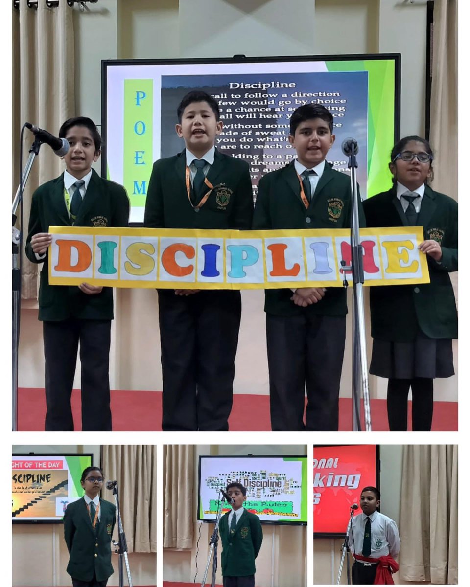The students of class IV  presented a combined assembly on ‘World Scout Day’ highlighting the value of ‘Discipline’.
#dpsjaipur #delhipublicschooljaipur #scoutday #discipline