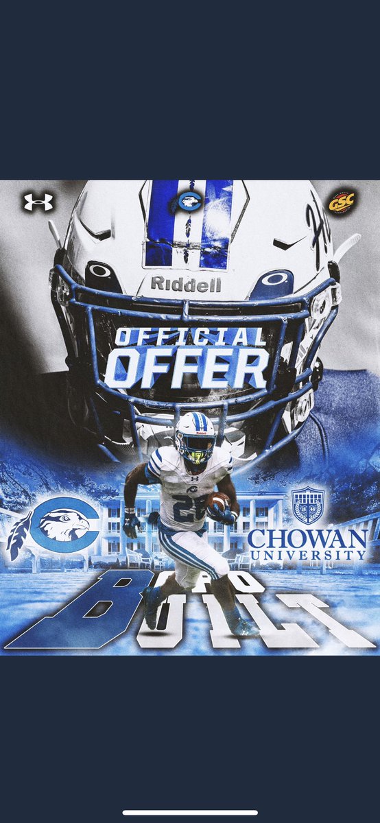 Blessed to receive a PWO from Chowan University!! #AGTG