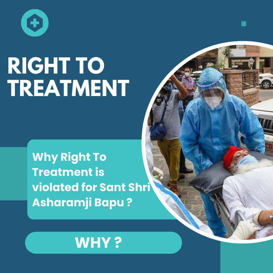 How come we have arrived at a point in history that even anti social and anti national elements are treated well but an innocent Hindu Saint is being persecuted at 86 years of age.

Sant Shri Asharamji Bapu for the past 10 years has not only been deprives of justice &amp; His human