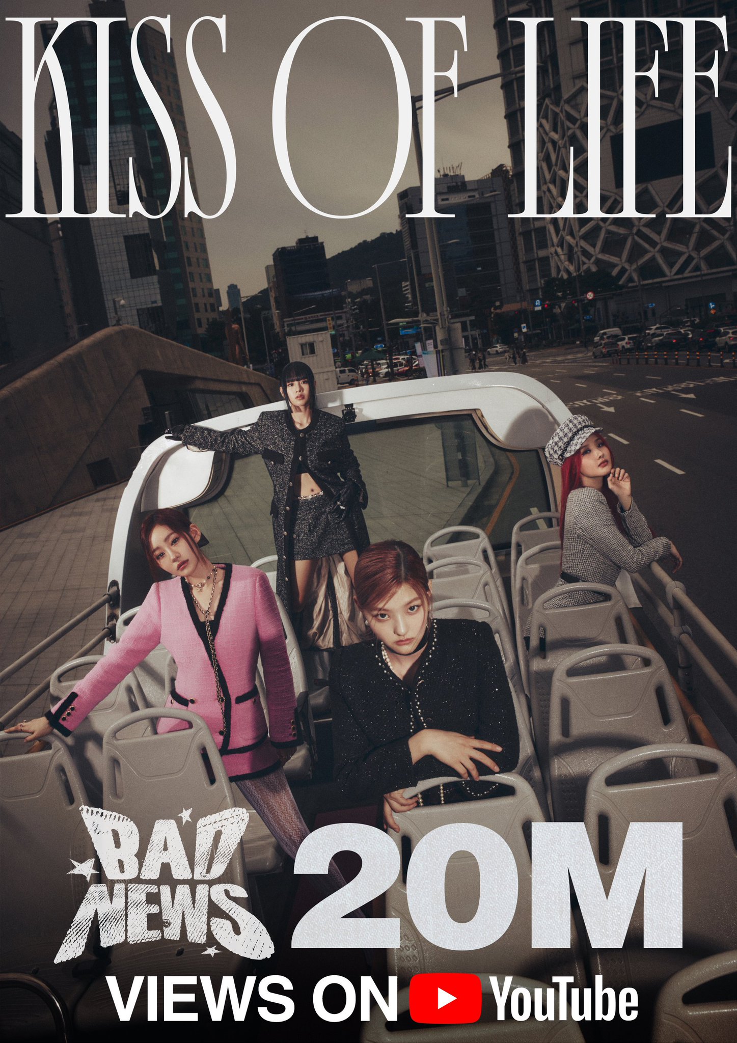 KISS OF LIFE 直筆サイン入り ポスター HELLO KISSY KISS OF LIFE