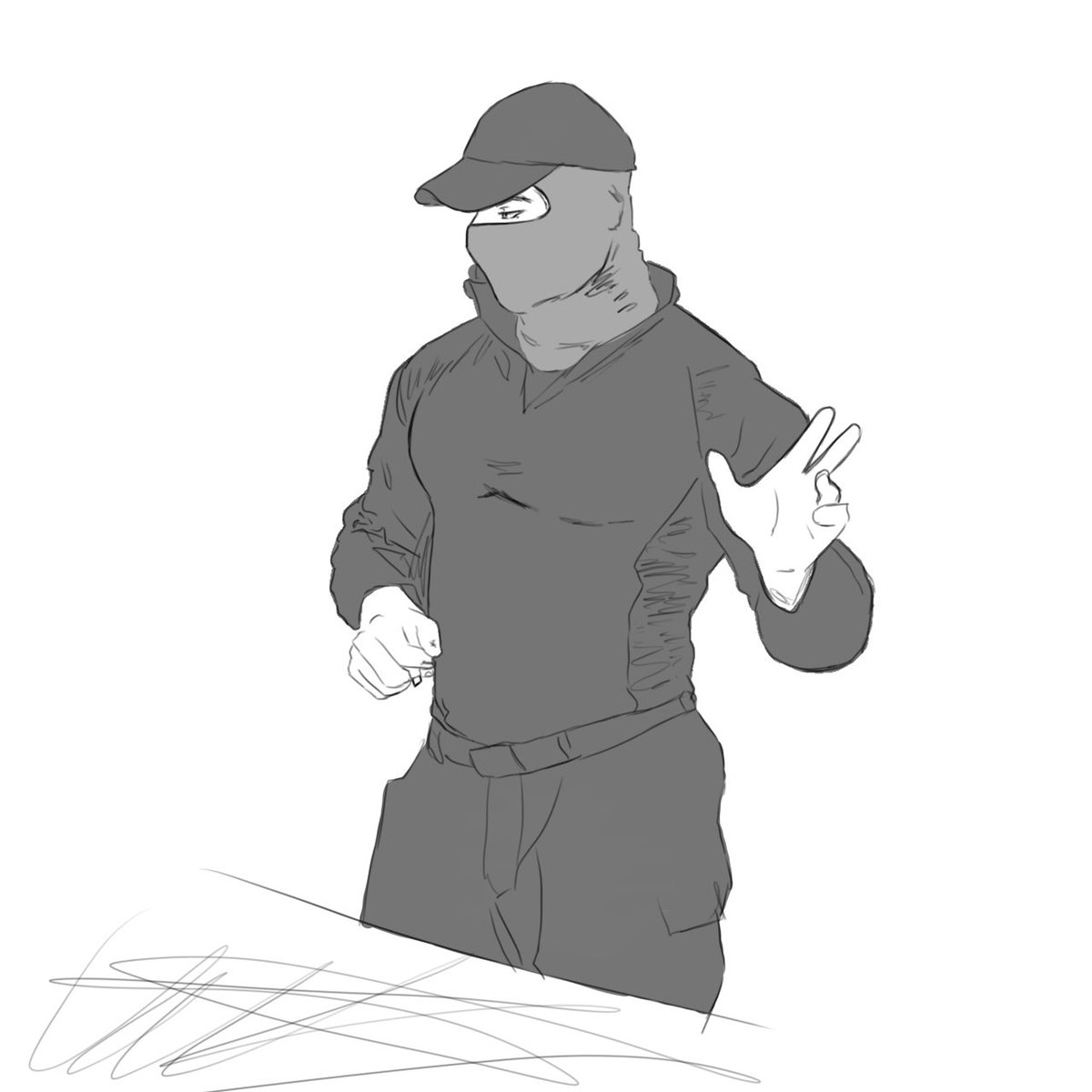 Mills. As an apology for not being online recently, aka hardly ever, have a big masked man