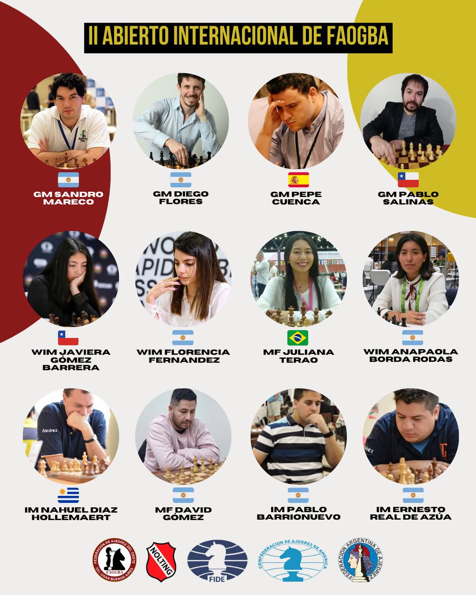 FAOGBA Ajedrez tweet media