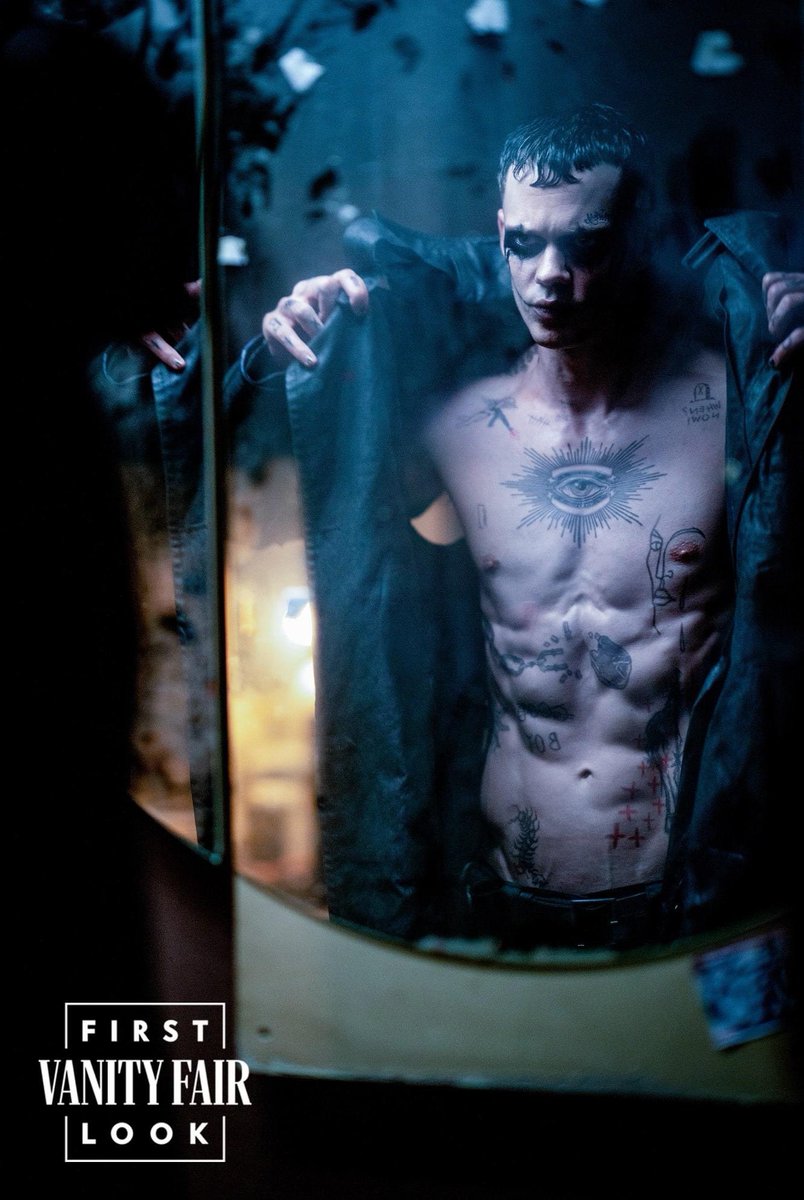 Oh boy I can’t wait for @machinegunkelly to cover Burn on the soundtrack! #thecrow #wtf