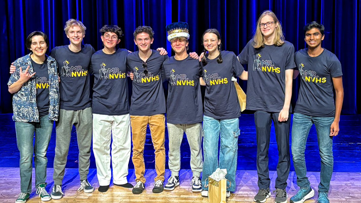 Congratulations Drew Tedrow - YOU are Mr. NVHS.