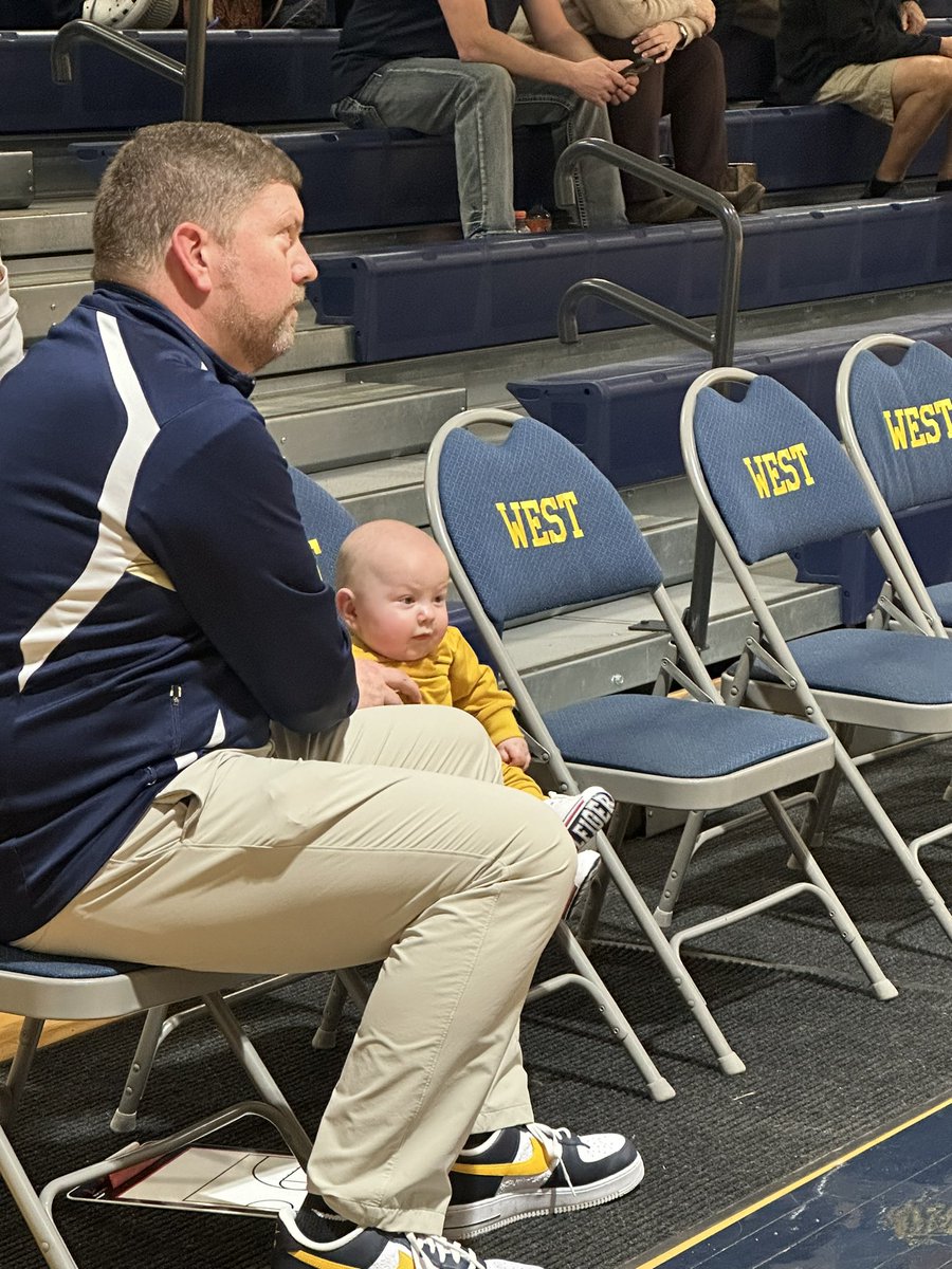 CoachRobGW's tweet photo. Mitt filled me in with his game plan here in pregame and it worked perfectly tonight. On to the sectional championship at Webster! Proud of our boys tonight let’s keep playing! #gomitt #gous #westpride https://t.co/pkfmRID4NJ