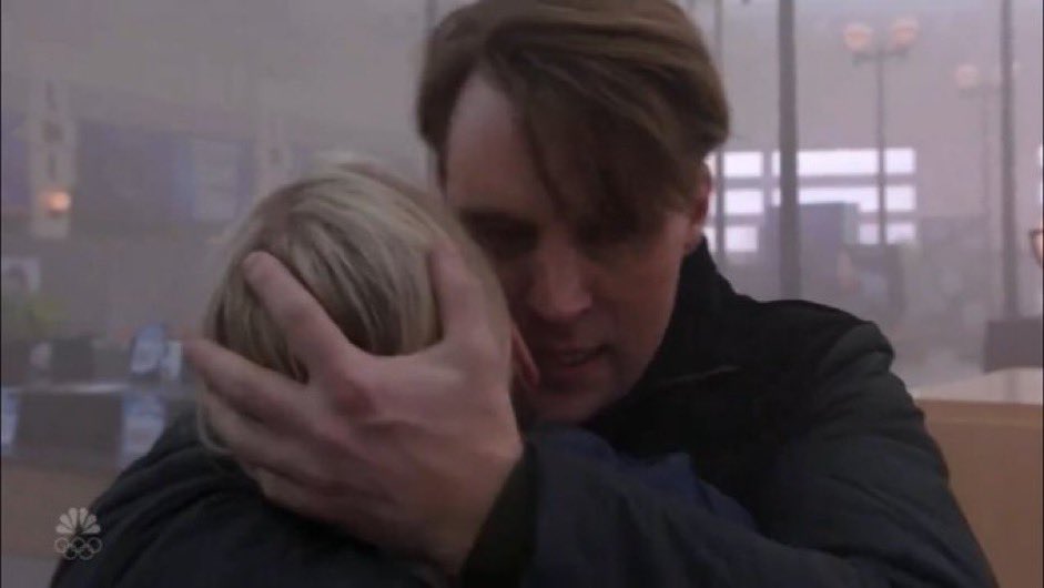 His hand being as big as her head is CRAZY