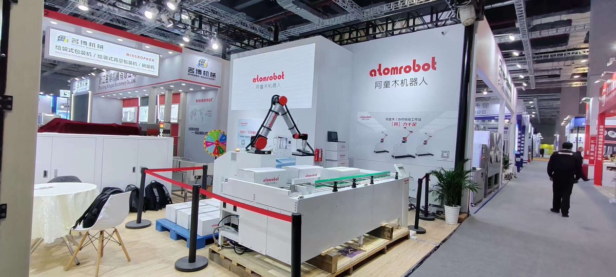 Saratao1267947's tweet image. The first exhibition of the year to help upgrade the efficiency of the food industry
The Chinese Food Exhibition is in full swing today
Atomrobot Booth: Hall 5.1H-C08
Looking forward to your visit!
#automationsolutions #automation #efficientoperation #education