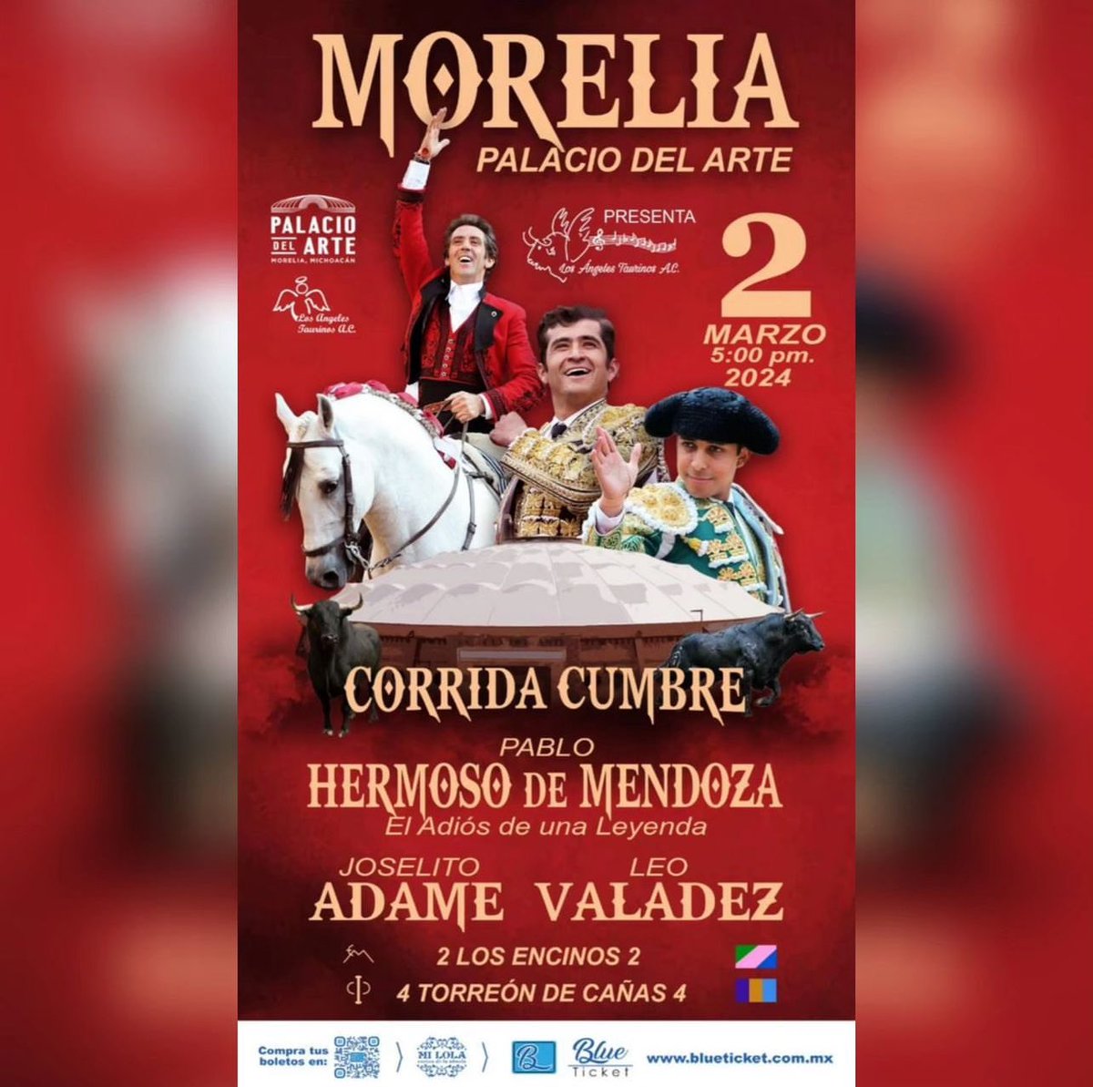 #PurititoTorreóndeCañas nos vemos en el Palacio del Arte de Morelia.