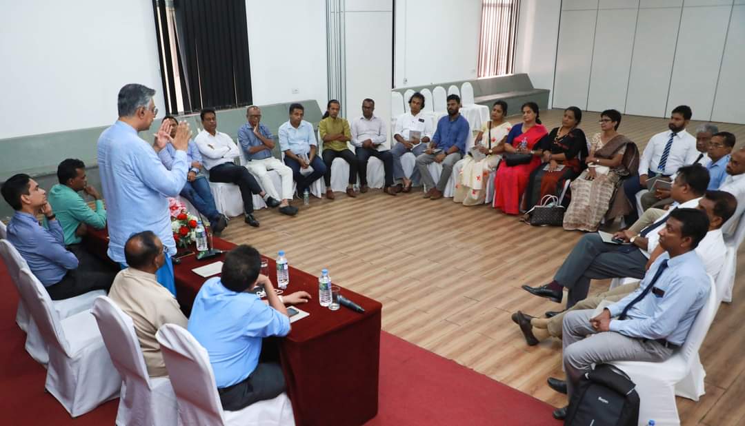 pcranawaka's tweet photo. Had a captivating discussion with the esteemed academics from FUTA on the #CommonMinimumProgram. Stimulating exchange of ideas ignites progress! https://t.co/Dytqes95pY