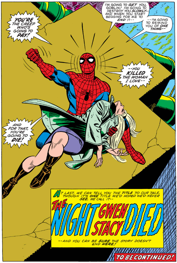 MarvelADay's tweet photo. #MarvelADay #ASM121 We finally get the story’s title and understand why it was kept a secret. We’ll pick up here tomorrow. - JRW https://t.co/BsCj94qPNC