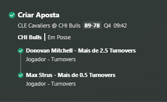 Que isso cara, vou apostar só em turnover agr, absurdo o quão mais "fácil" é apostar nesse mercado