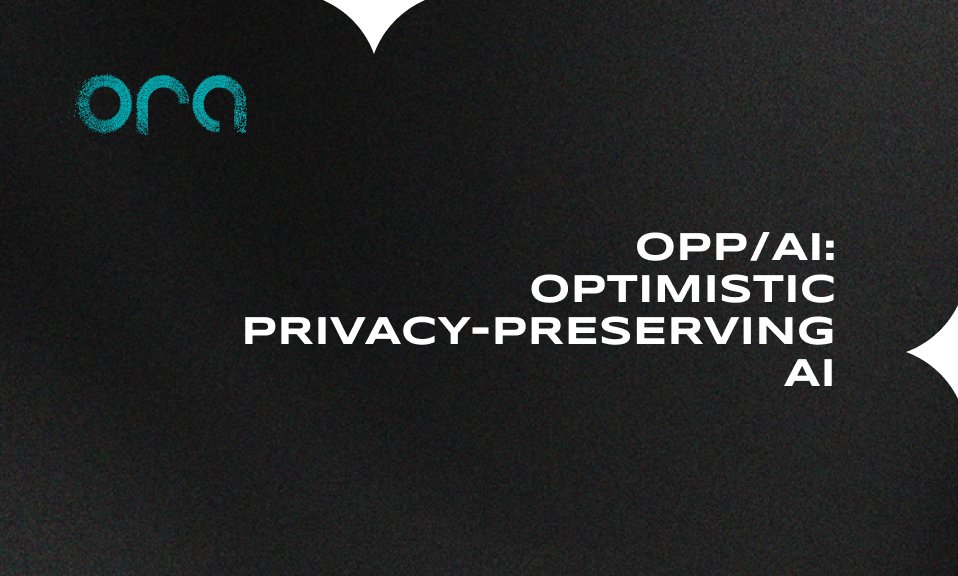 ✨ Introducing 𝐨𝐩𝐩/𝐚𝐢, Optimistic Privacy-Preserving AI on blockchain. 🔥 This innovation marks a turning point of onchain AI development, unifying zkML and opML landscapes. ⚡️ opp/ai combines advantages of zkML and opML, representing a leap forward from two approaches.
