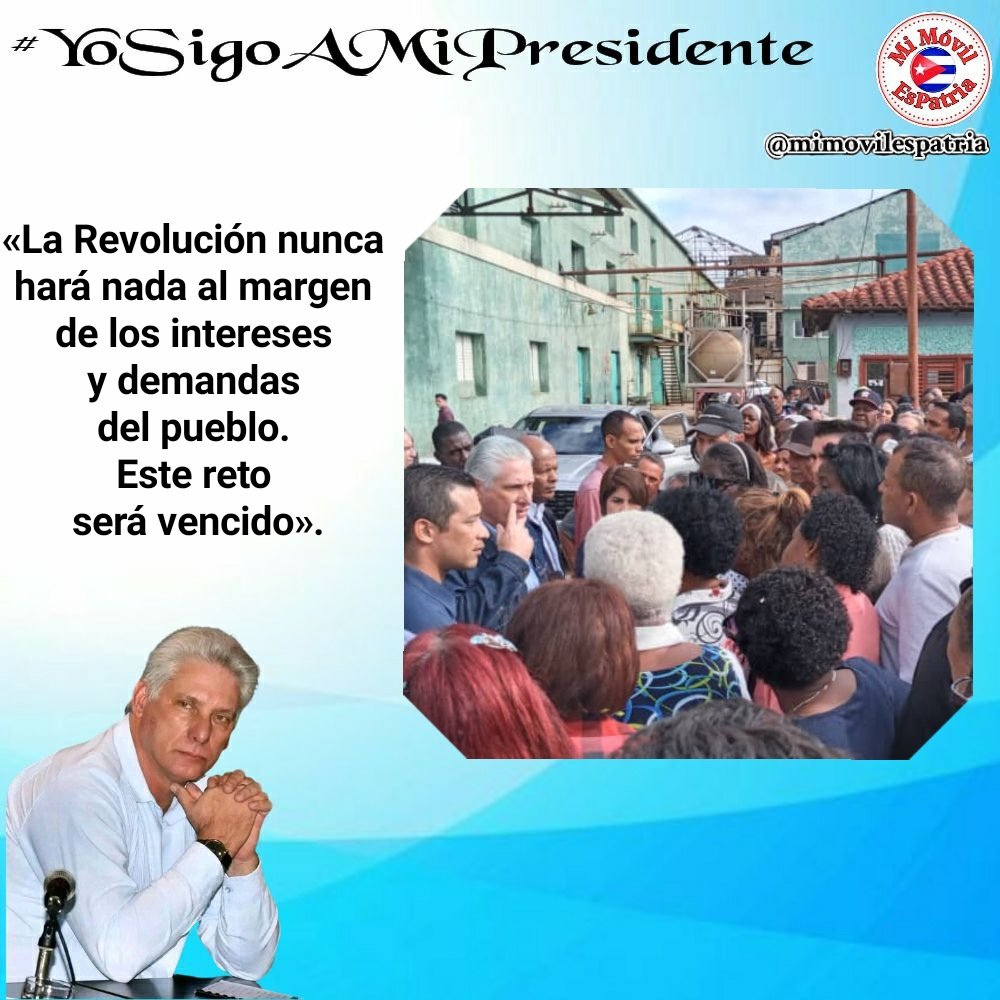 #SiempreConElPueblo #SantiagoDeCuba