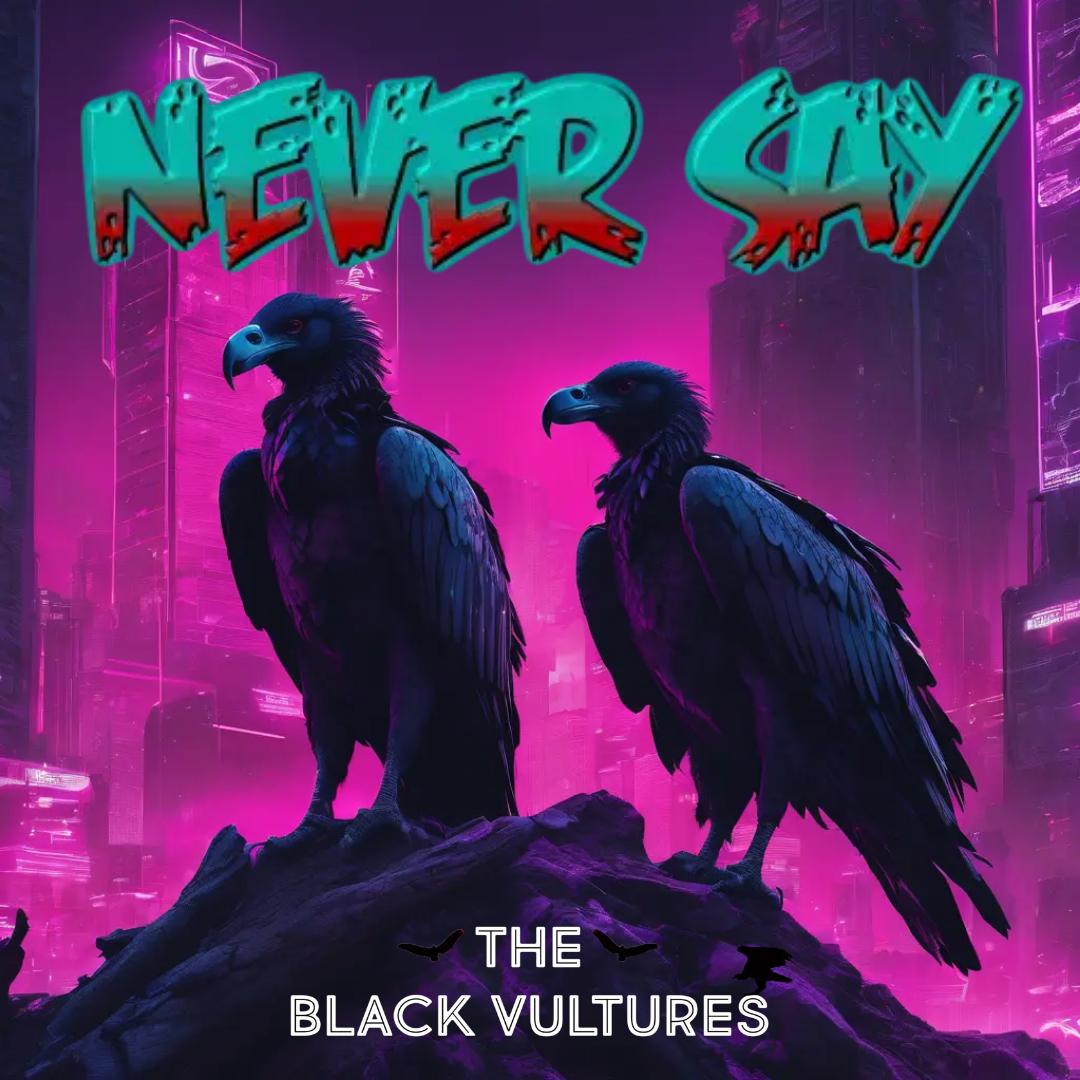 #NP #NewSingle 'NEVER SAY' 🤘🎤🎸⚡️
by #TheBlackVulturesBand on musicmafiaradio.net
🎧▶️player.live365.com/a20743?l
FOLLOW THE BLACK VULTURES BAND – From South Wales
linktr.ee/blackvulturesuk