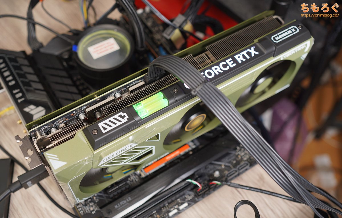 謎の「水準器」で知られる、中国Manli製RTX 4070 Ti Super買いました