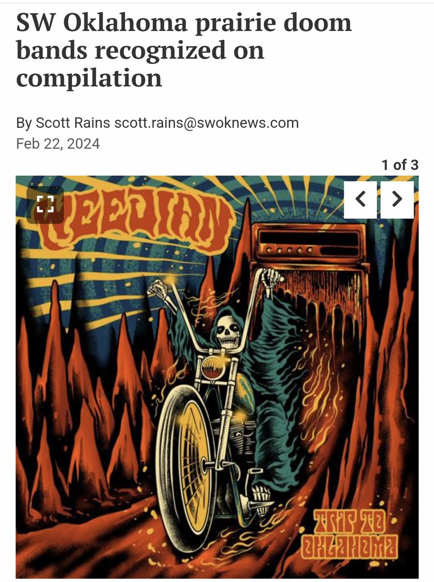 Nice news story in the Lawton Constitution, about the recent <a href="/weedian_ds/">WEEDIAN</a> "Trip to Oklahoma" Compilation