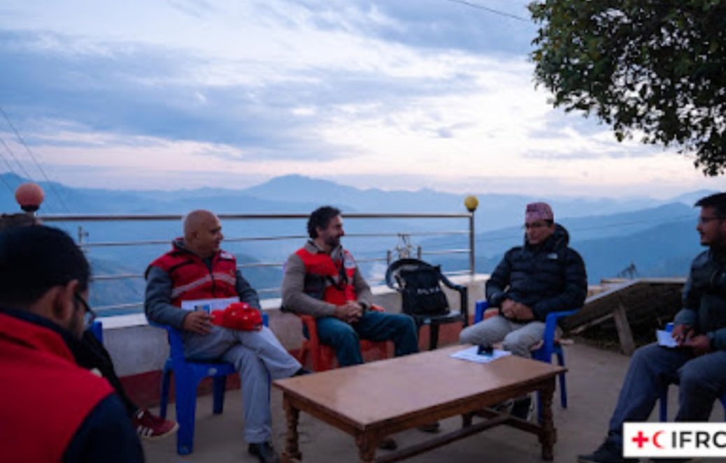 AJMatheou's tweet photo. In Nepal today, where 4 months ago, an earthquake struck Karnali Province.

The impact goes on - in where people live, their livelihoods, access to education, and in memories of trauma. 

So proud of what @NepalRedCross has done with @ifrc and partners to help people recover. https://t.co/jKIhT23SCs